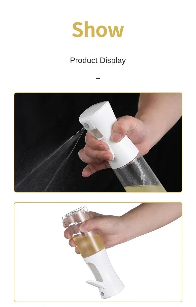 Öl-Sprühflasche mit Pumpmechanismus – für Küche, Grill & BBQ